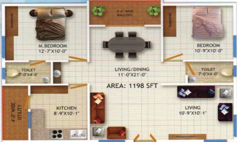 Privilege Sai Jyothi Floor Plan
