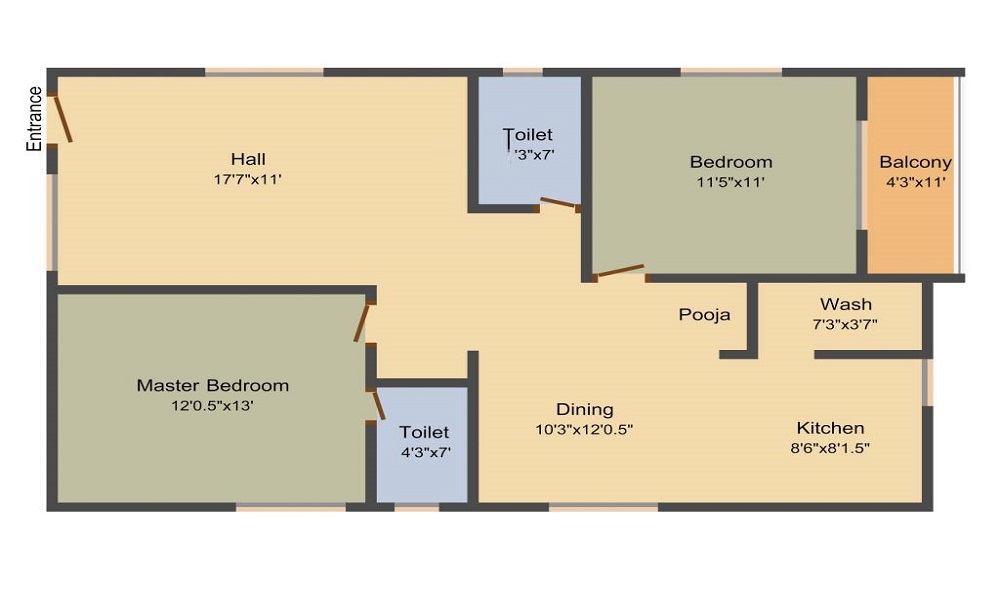 VBM Trendz Floor Plan