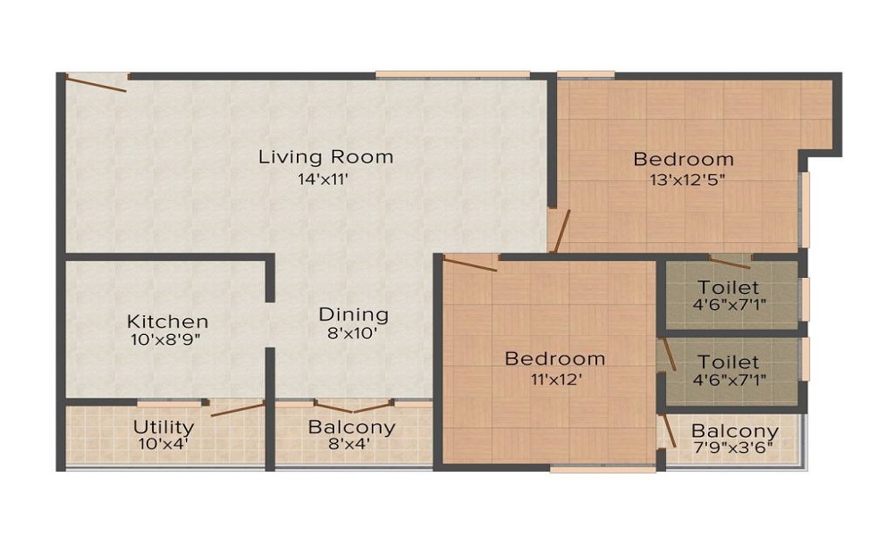 Laa Moon Stone Floor Plan
