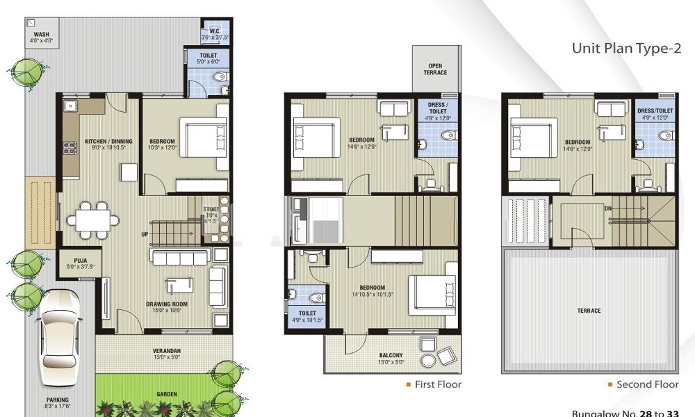 Raja Woods Park Floor Plan