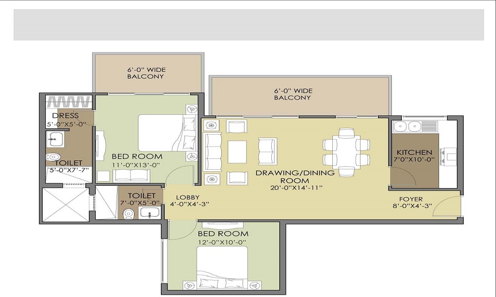 Nishitas Siri Prestine Floor Plan