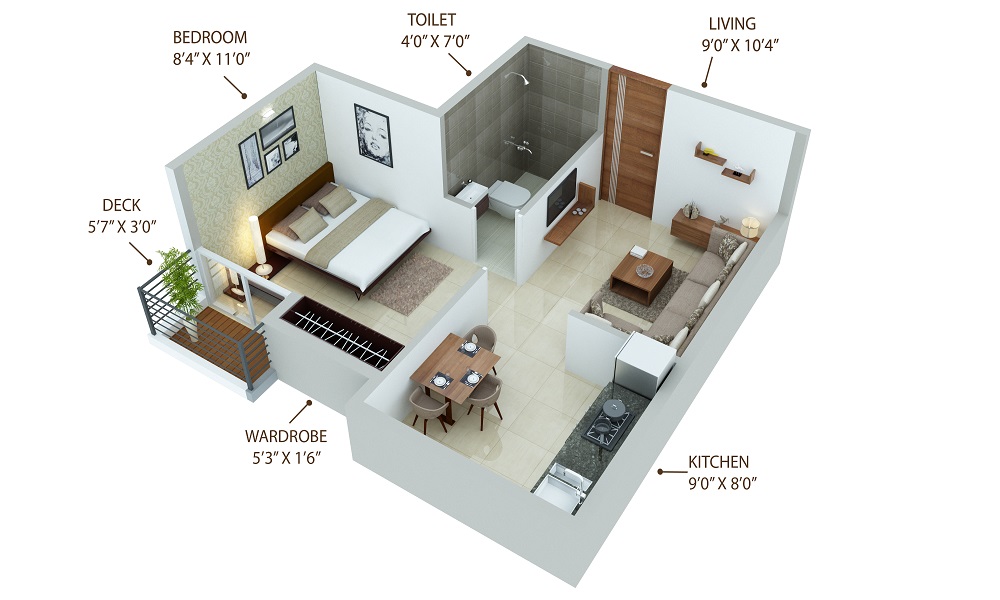 BDA Gunjur Housing Project Floor Plan
