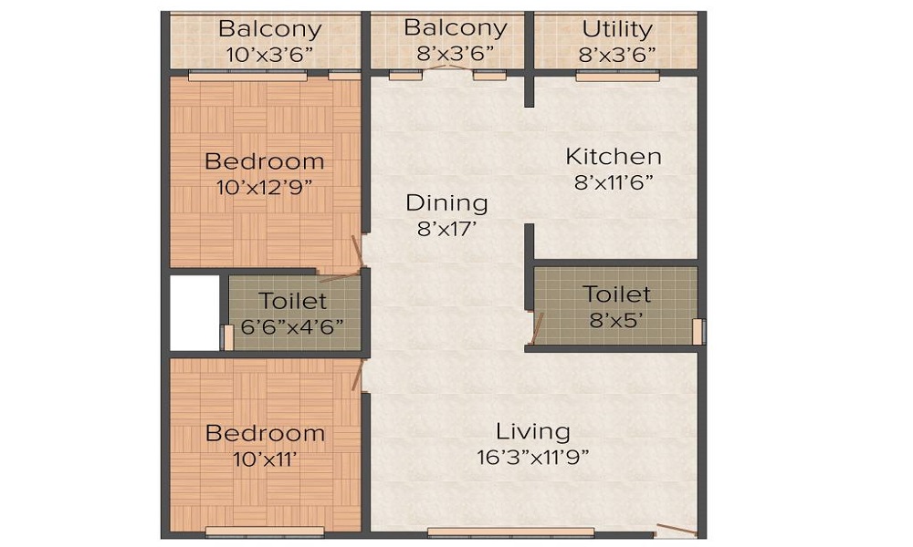 Shivaganga Melody Floor Plan