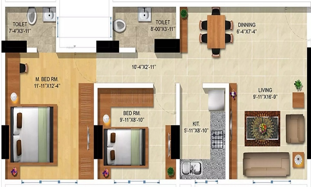 SLV Uniworth Classic Floor Plan