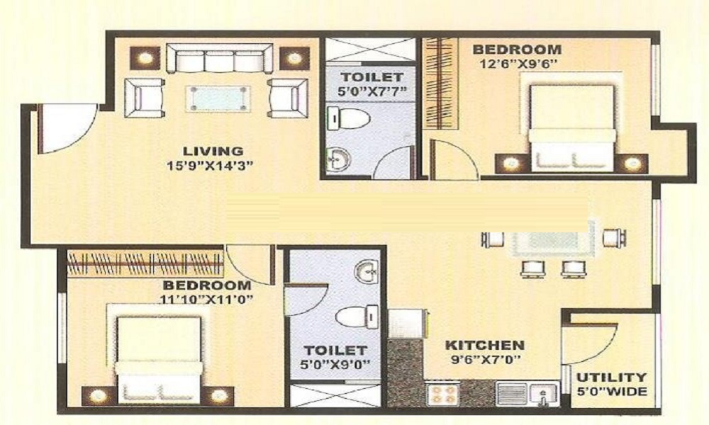 SLV Anveshana Floor Plan