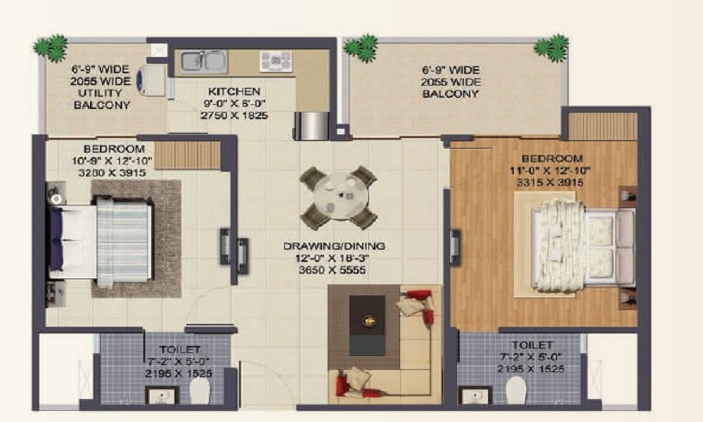Prabhavathi Nest Floor Plan