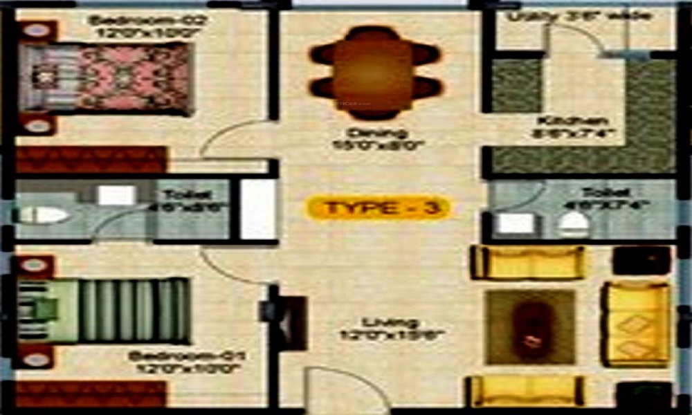 Keerthi Pride Floor Plan
