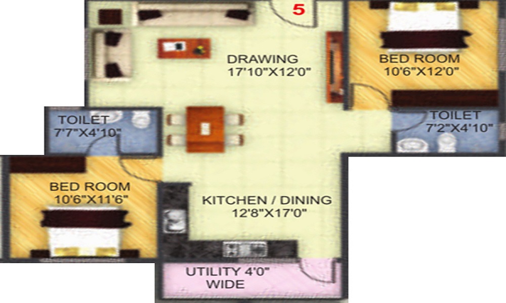SLV Sunshine Floor Plan