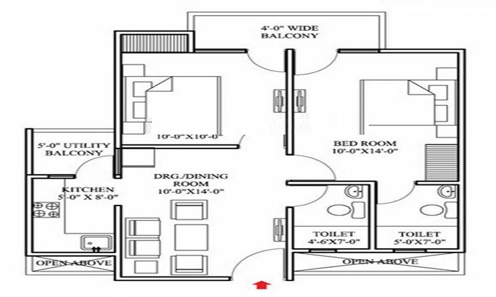 Sowparnika Sai Siddi Floor Plan
