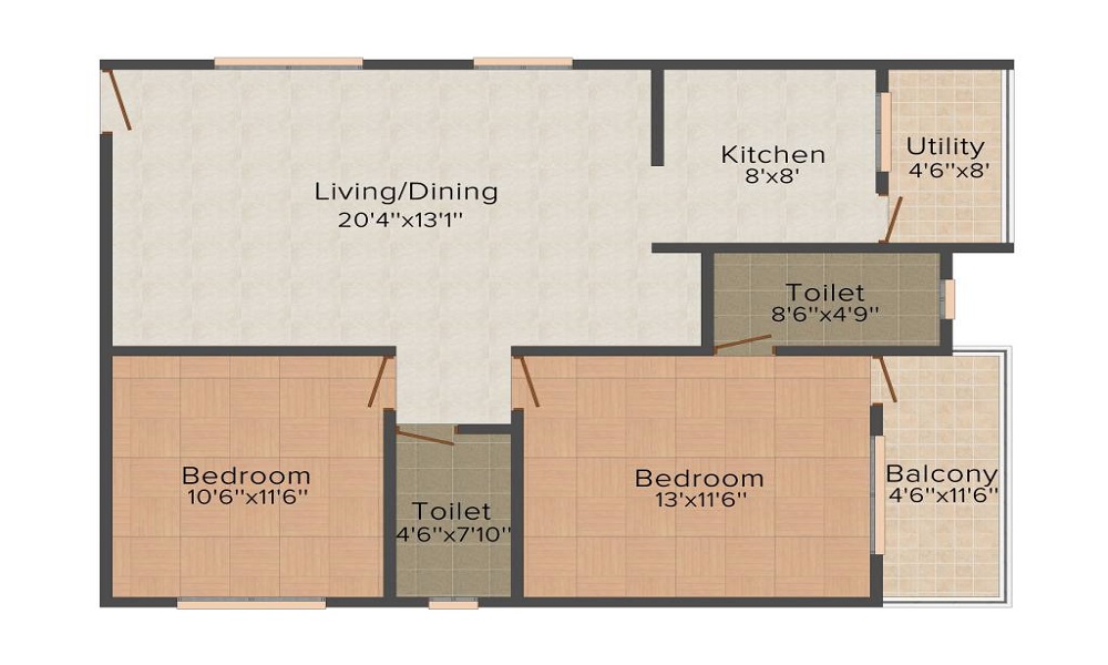 Keystone Sanvi Residency Floor Plan