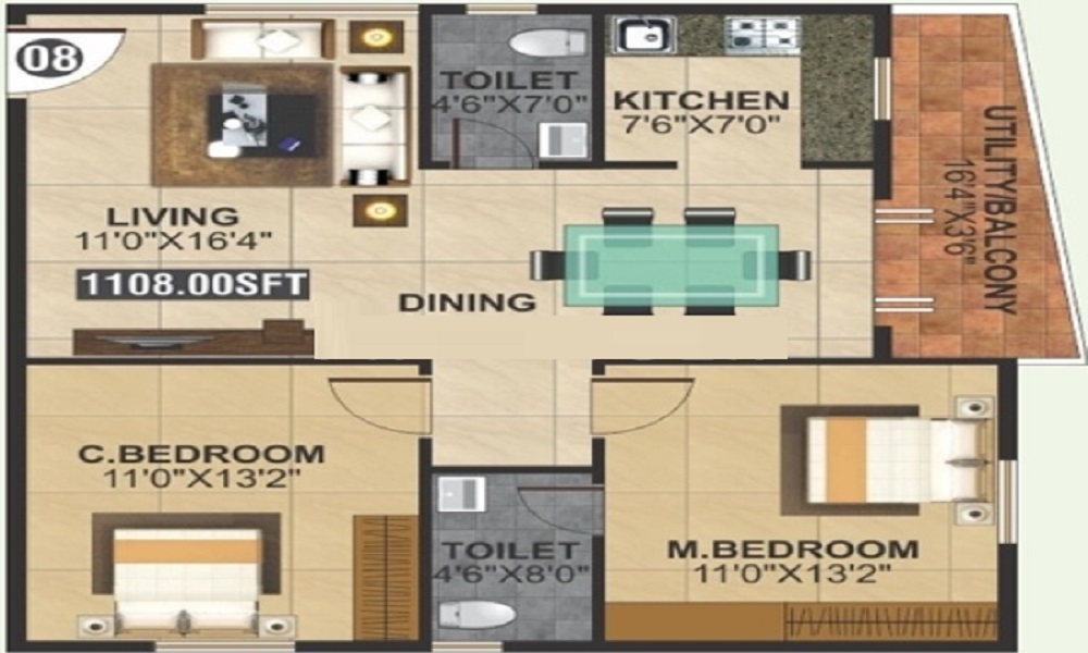SLV Platina Floor Plan