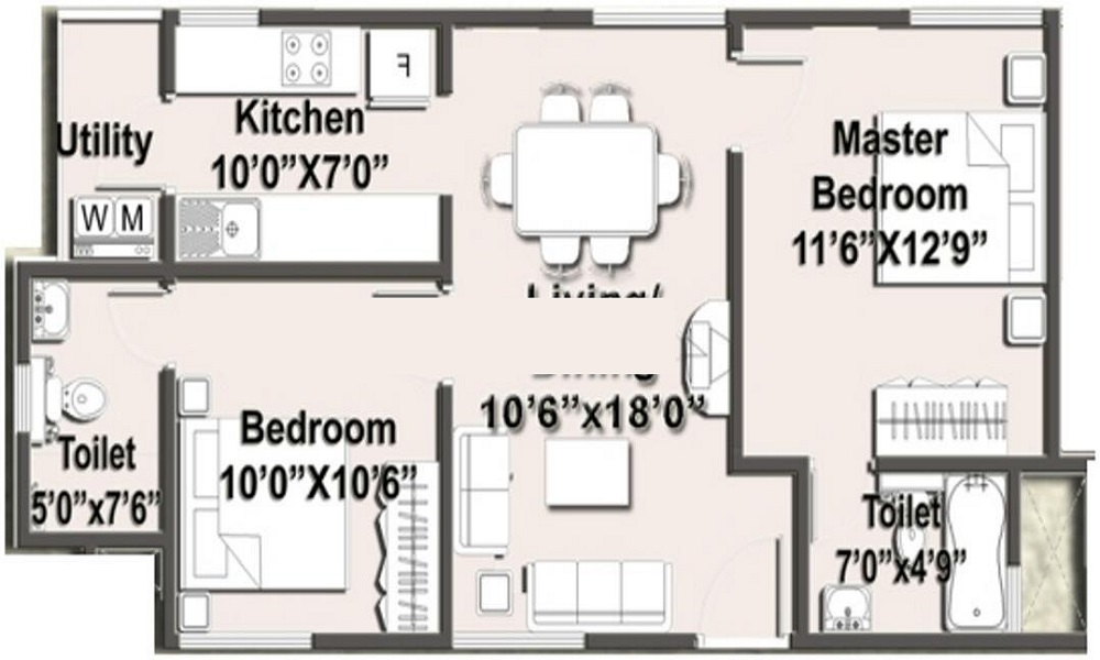 Confident Centaurus Floor Plan