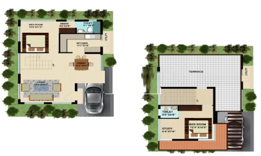 First Home Hansika Floor Plan