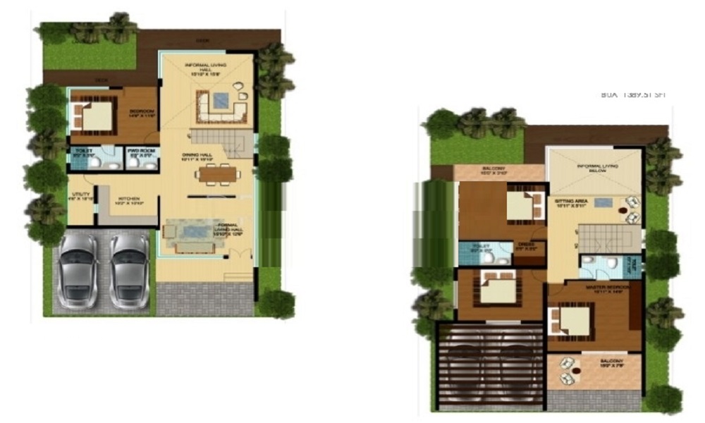 First Home Hansika Floor Plan