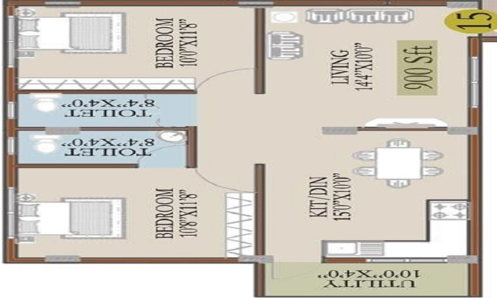 Magnum Srinidhi Floor Plan