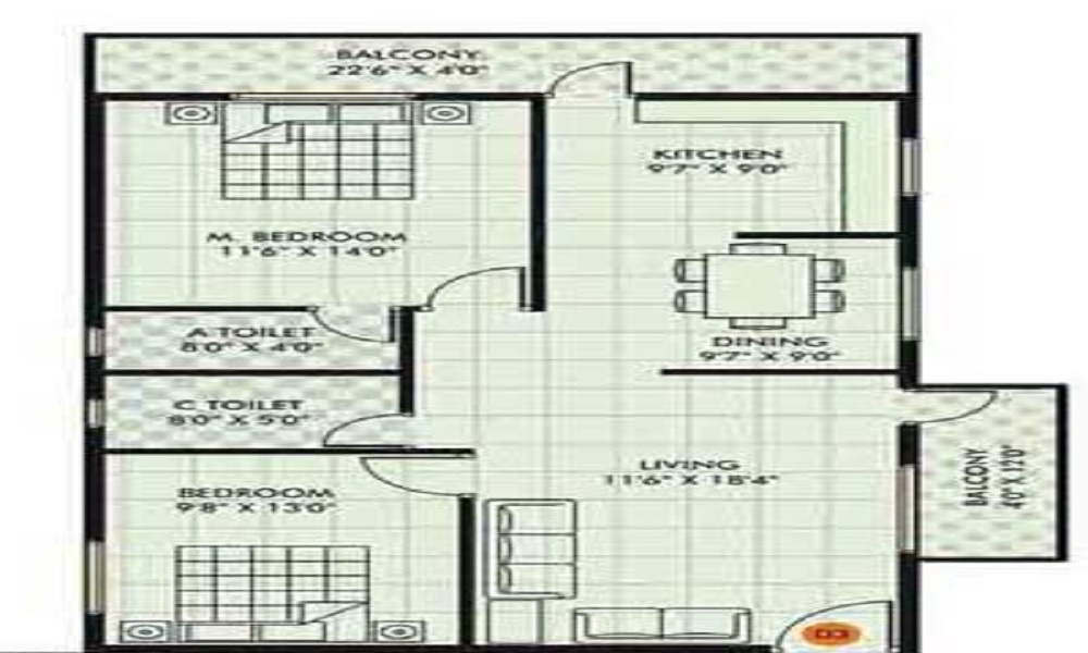 Pioneer White Orchid Floor Plan