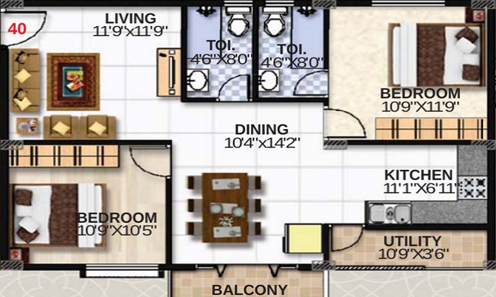 SLS Summer Fields Floor Plan