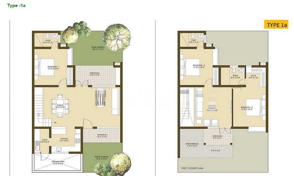 Tekton Dakshin Ville Floor Plan