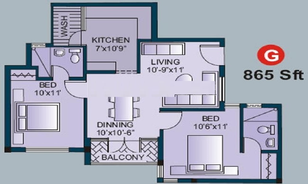 Swapna Shree Manjari Floor Plan