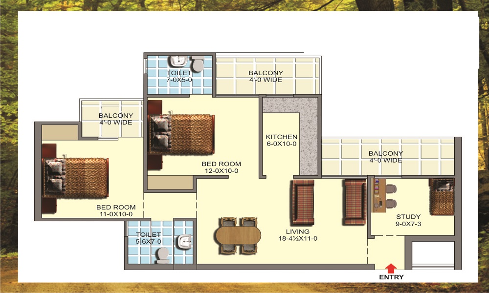 Klassik Nest Floor Plan