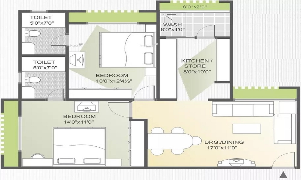Kristal Axinite Floor Plan