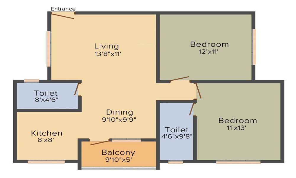 Kumari Ferns Floor Plan