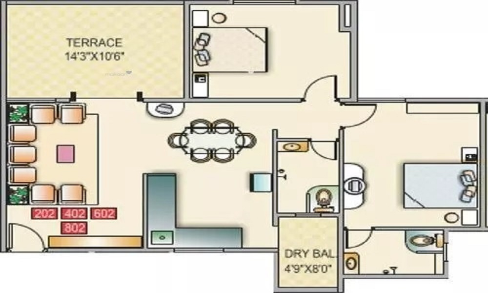 PNR Silver Strings Floor Plan