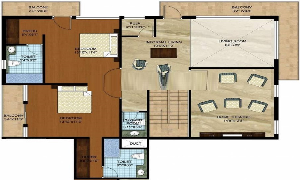 Urban The Empress Floor Plan