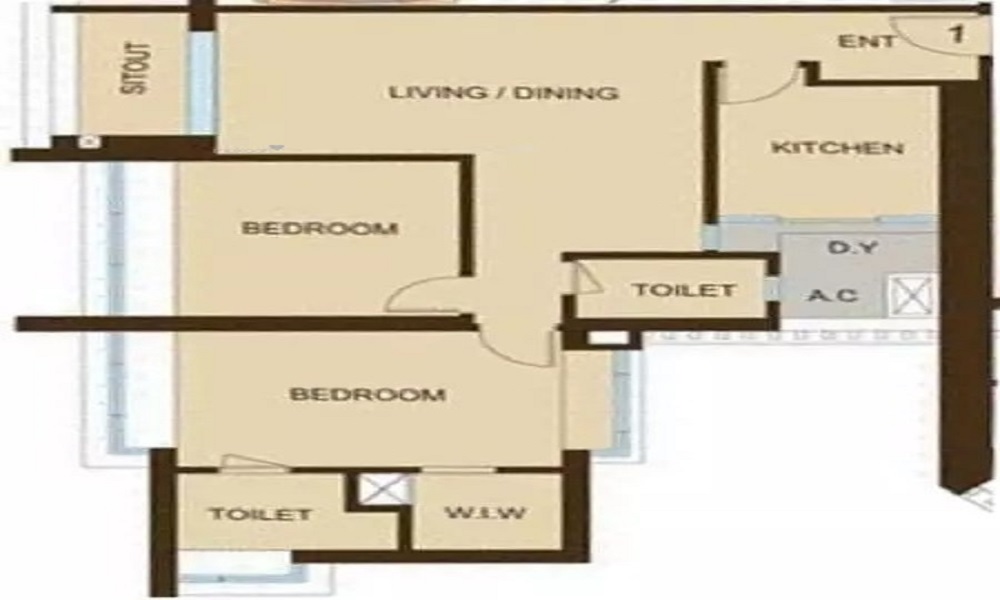 Manshi Lake View Floor Plan