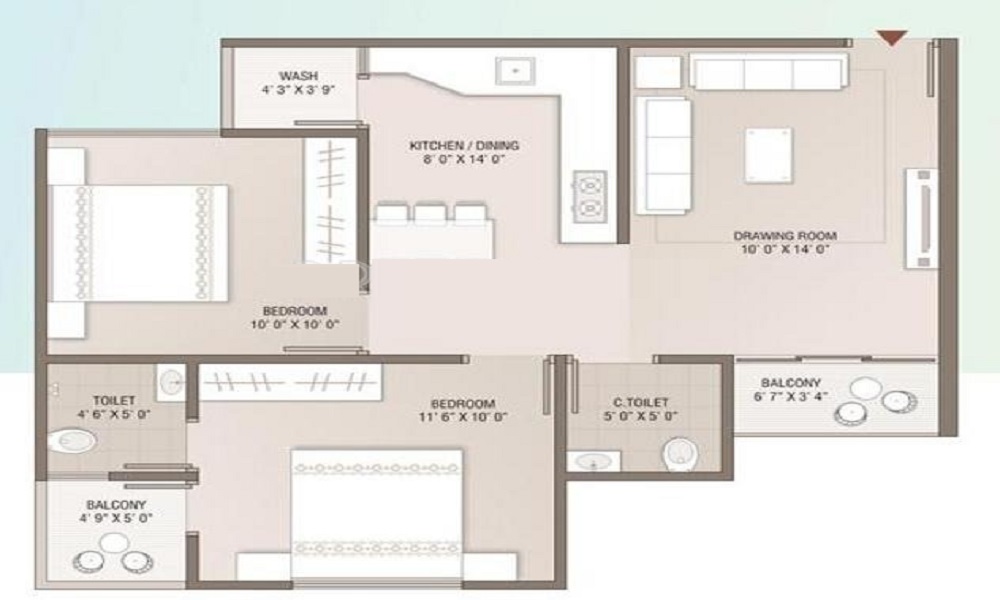 HM Oakdale Floor Plan