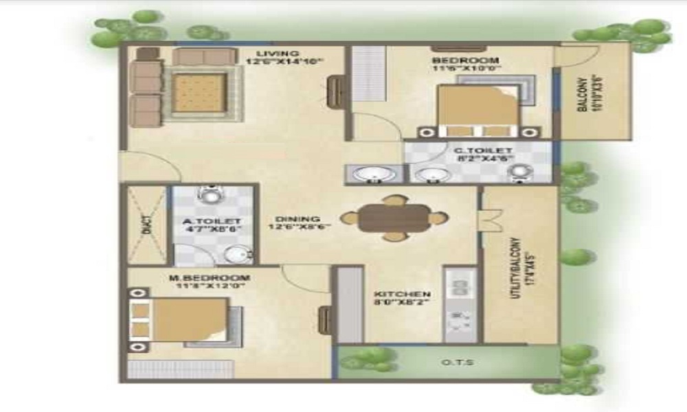 Aceron Ruby Floor Plan
