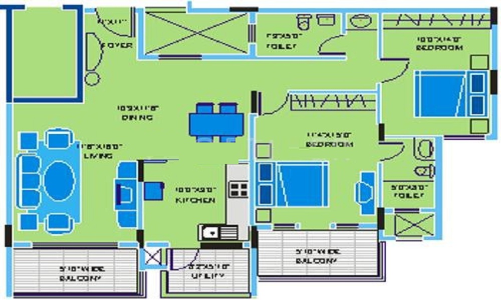 Skyline Paradiso Floor Plan