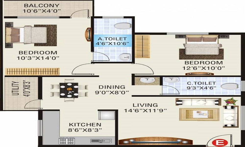 Dhathri Elite Floor Plan