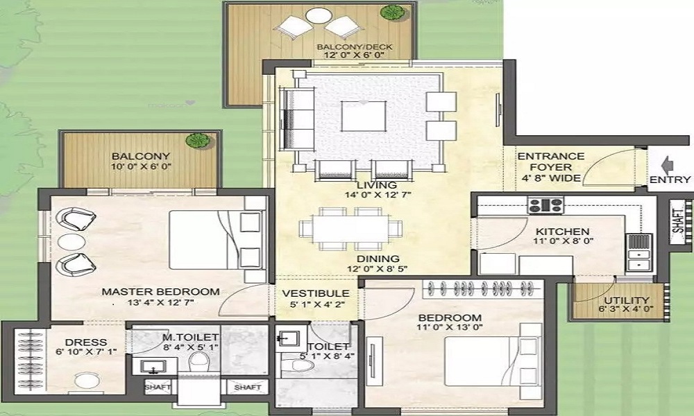 Prestige Winston Floor Plan