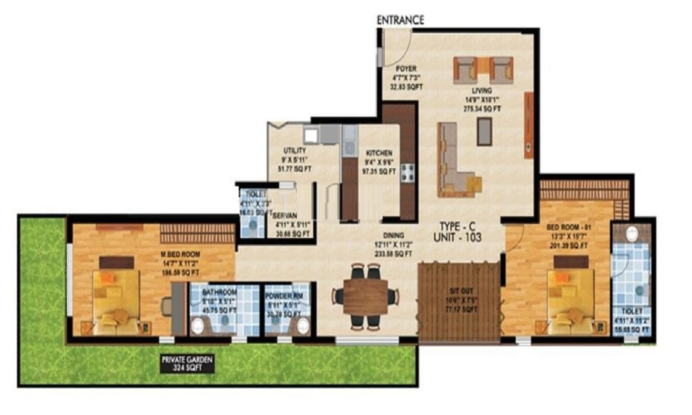 Gokaldas Moksh Floor Plan