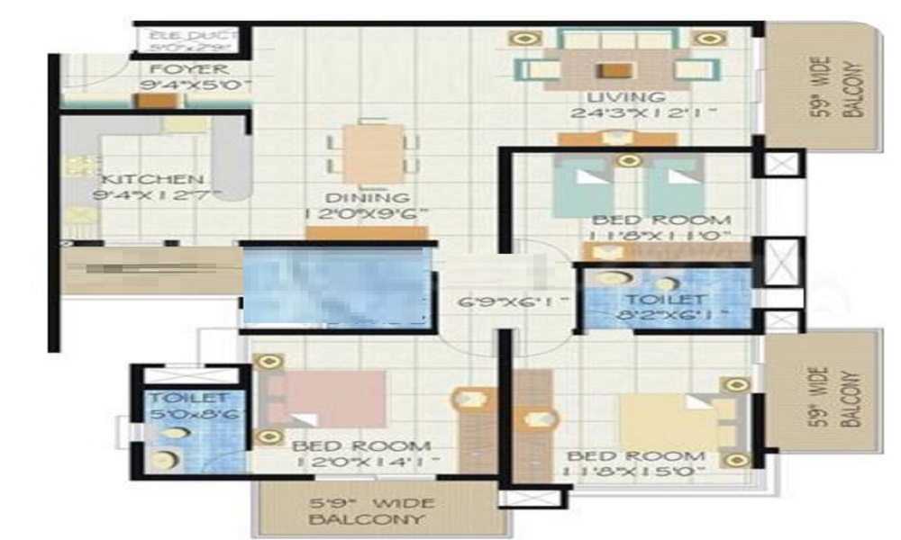 HRC Ananya Floor Plan