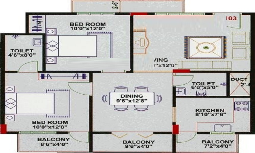 Bilden Ganga Floor Plan