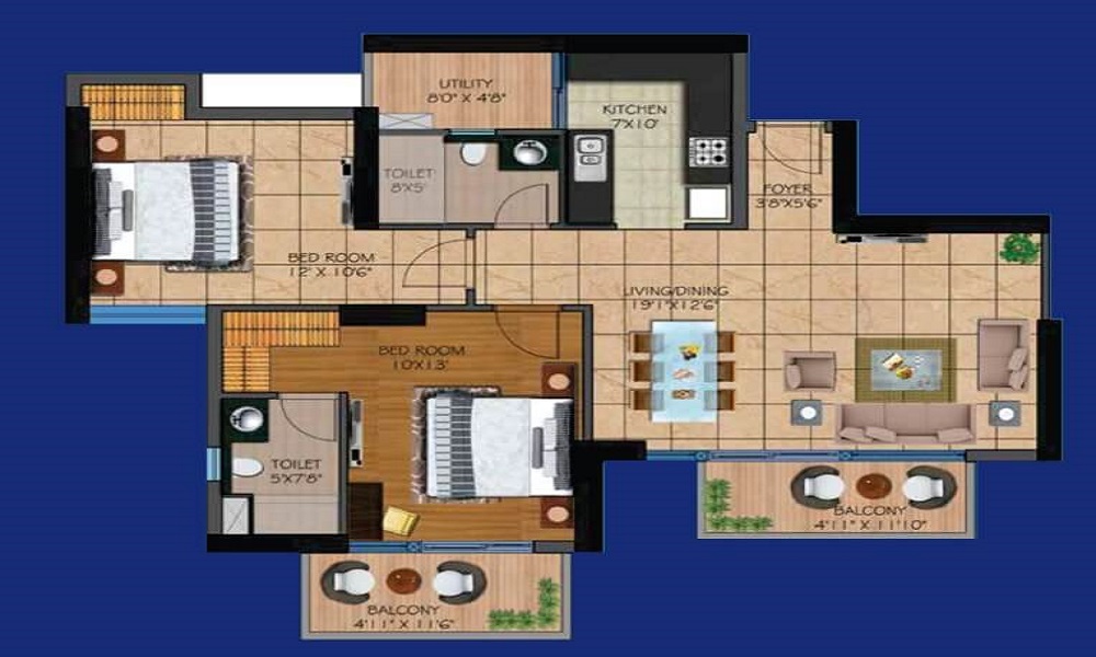 Flourish Sai Ishwerya Enclave Floor Plan