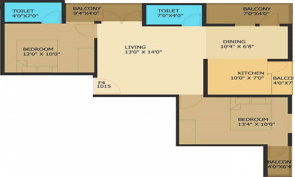 Surath Suraj Residency Floor Plan