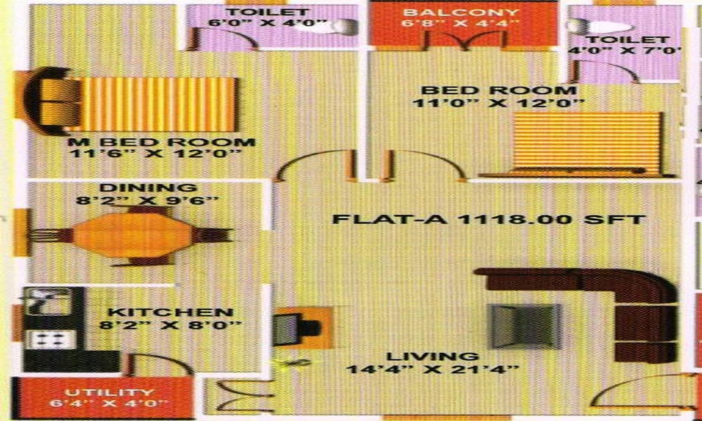 Citadil River Oaks Floor Plan