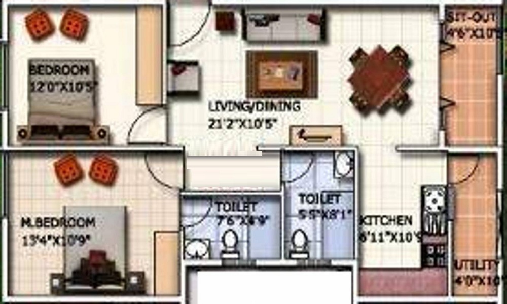 Mahaveer Amaze Floor Plan