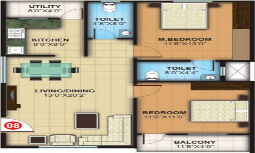Nava Ruthu Floor Plan