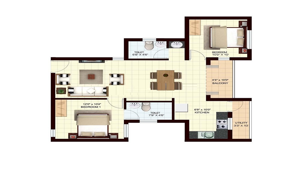 Sukritha Sunnyvale Floor Plan