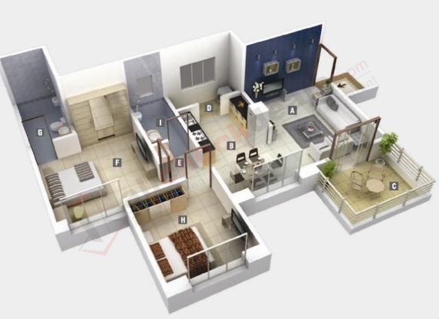 Kumar Purab Floor Plan