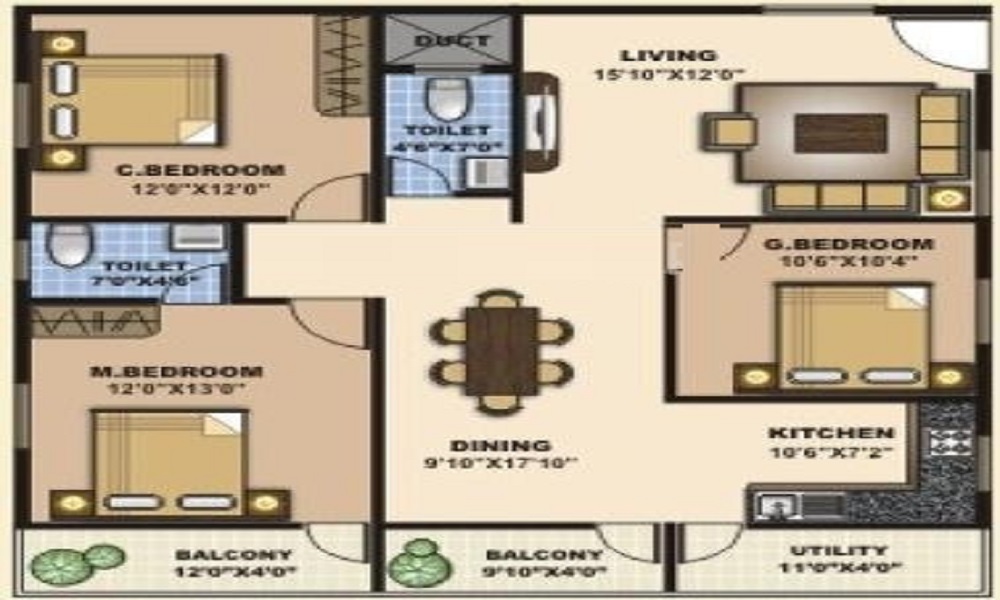 KV Enclave Floor Plan