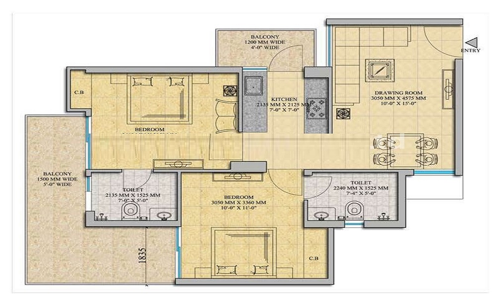 SKAV Palladio Floor Plan