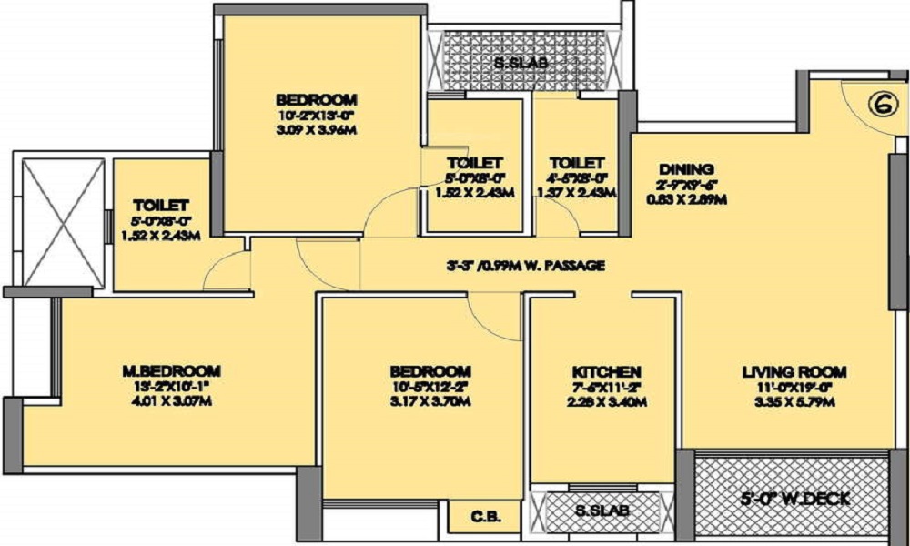 KMR Land Mark Floor Plan