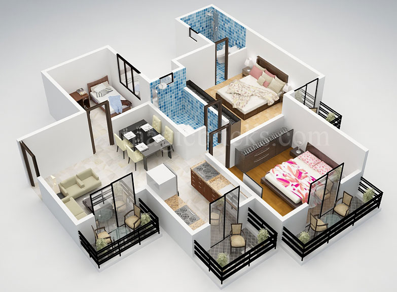 Mathapathi Meridean Floor Plan