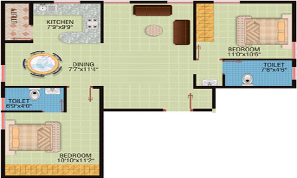 Sagar Siri Floor Plan