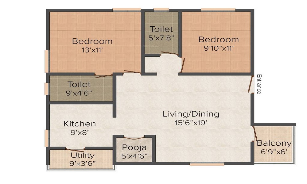 Sagar Splendor Floor Plan